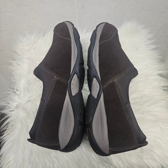 Explore24 Easy Spirit Brown Suede Slip-On Mule Shoes - Picture 5 of 8